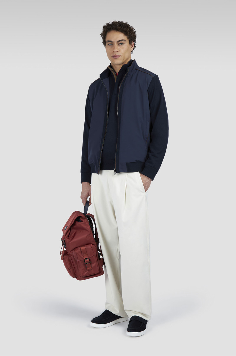 Paul & Shark HYBRID SWEATER IN TYPHOON® RE-4X4 STRETCH AND SUMMER WOOL outlook