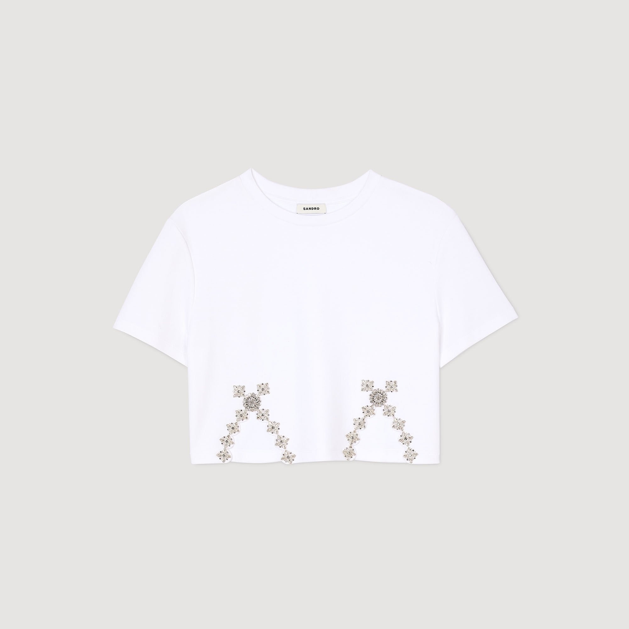 RHINESTONE CROP TOP - 6