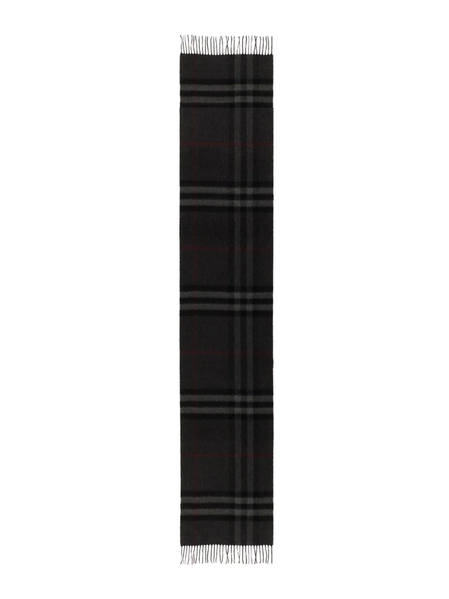 CASHMERE CHECK SCARF - 1