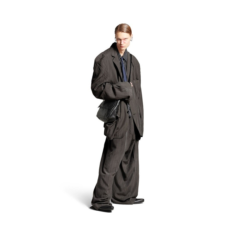 BALENCIAGA Men's Tailored Jacket in Grey outlook