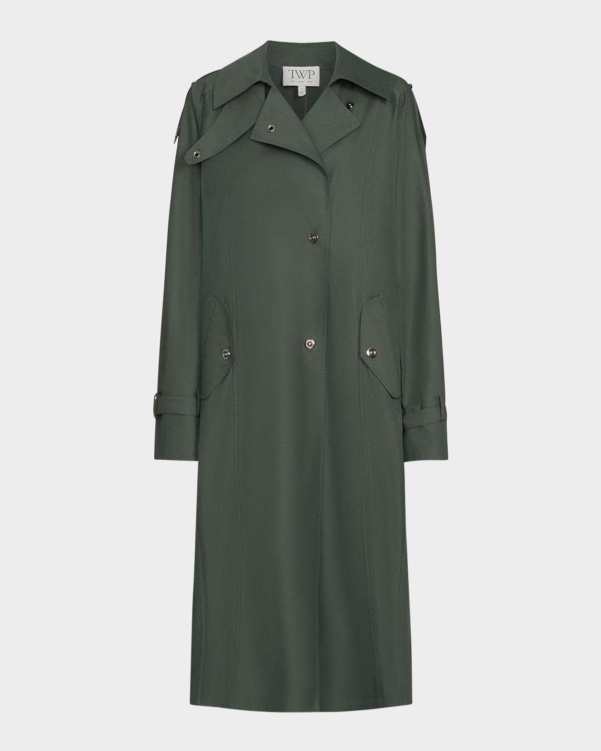Bogie Long Trench Coat - 1