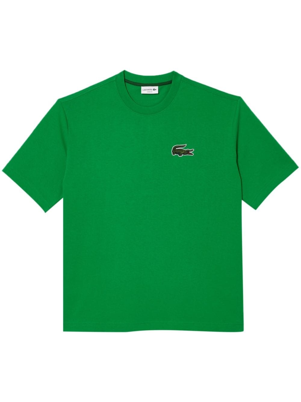 logo-appliquÃ© organic cotton T-shirt - 1