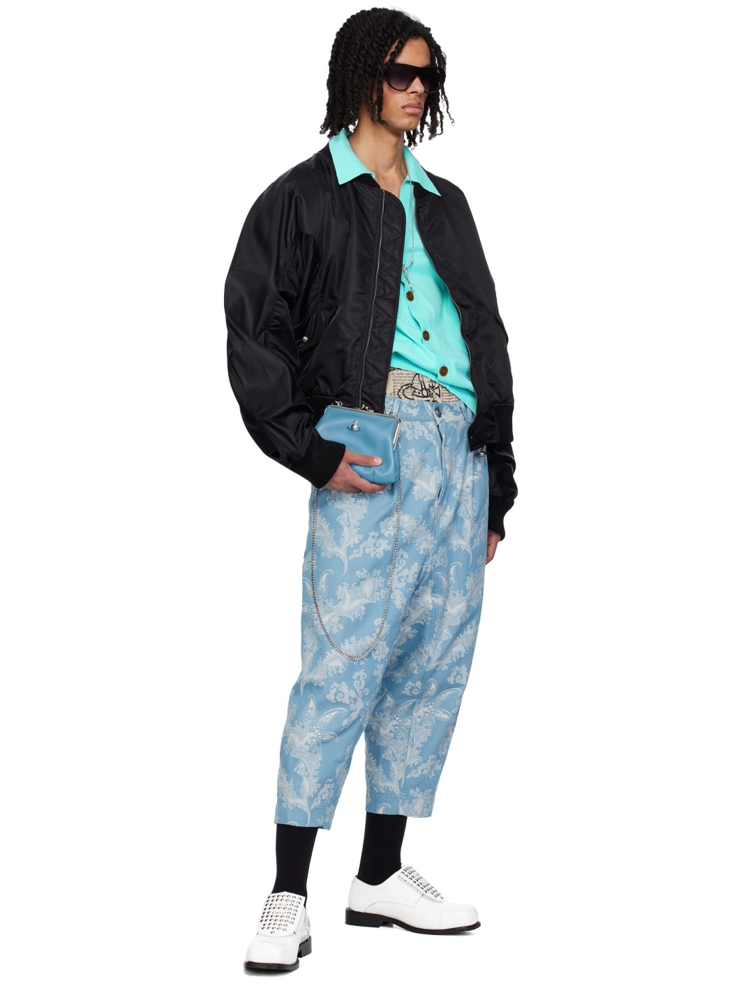Black Earl Bomber Jacket - 4