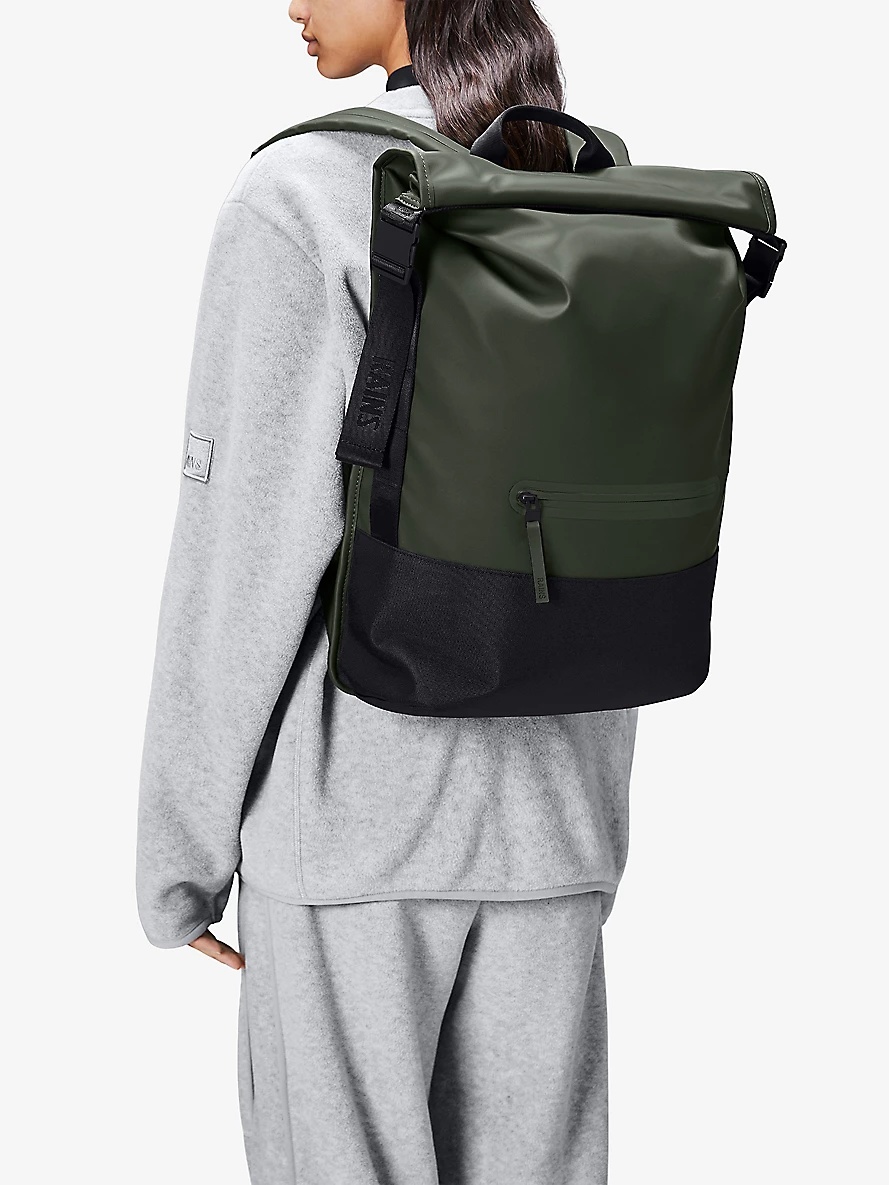 Trail roll-top shell backpack - 3