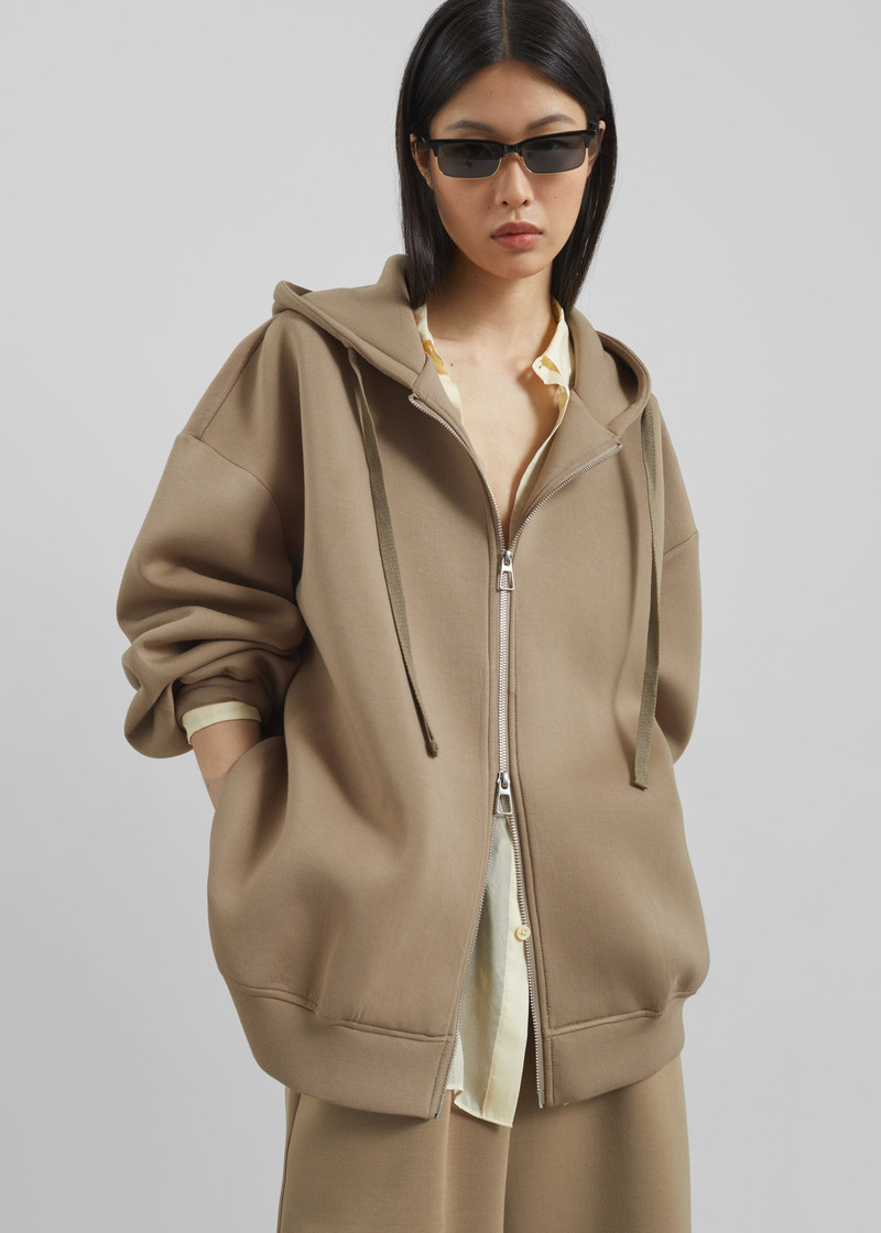 Rian Oversized Hoodie - Camel 3