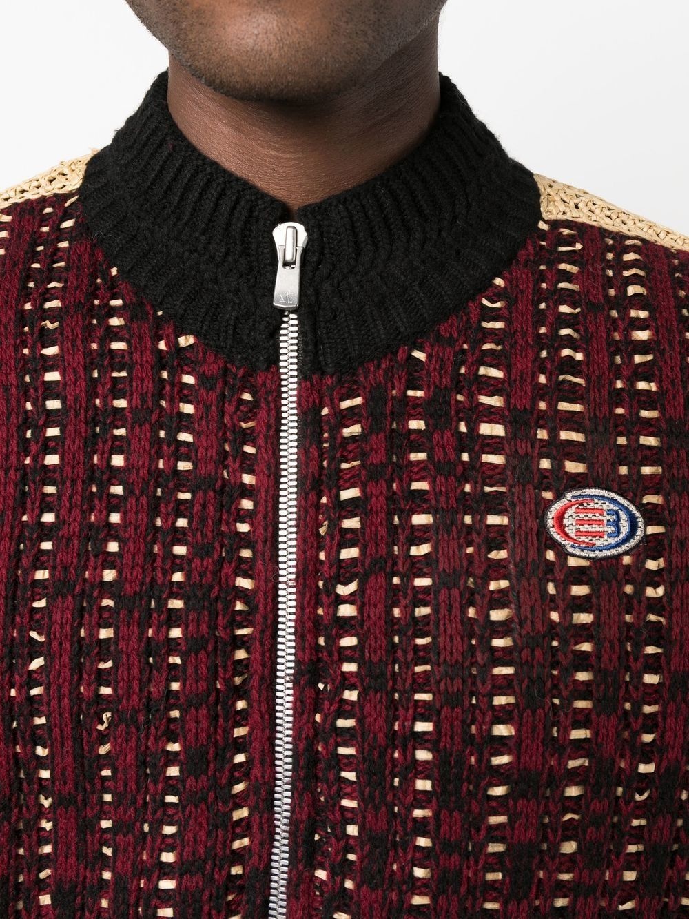 Pistol zip-up cardigan - 5