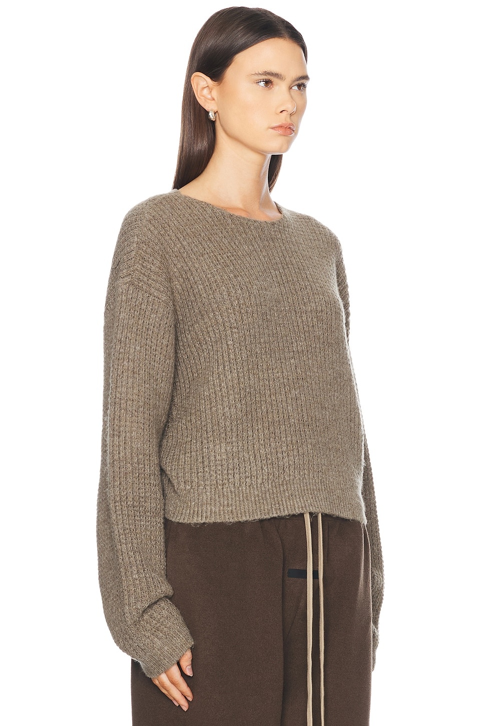 Cropped Sweater - 2