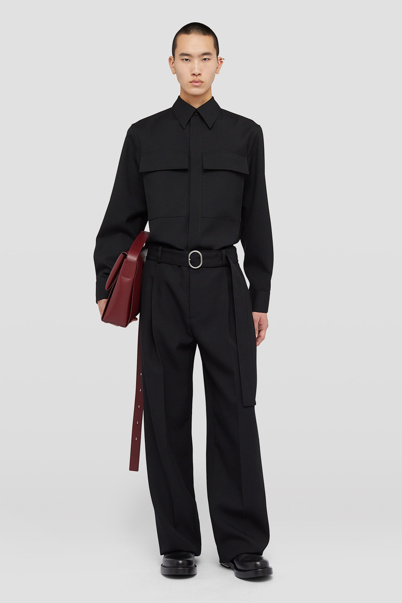 Jil Sander Lightweight Wool Gabardine Shirt outlook