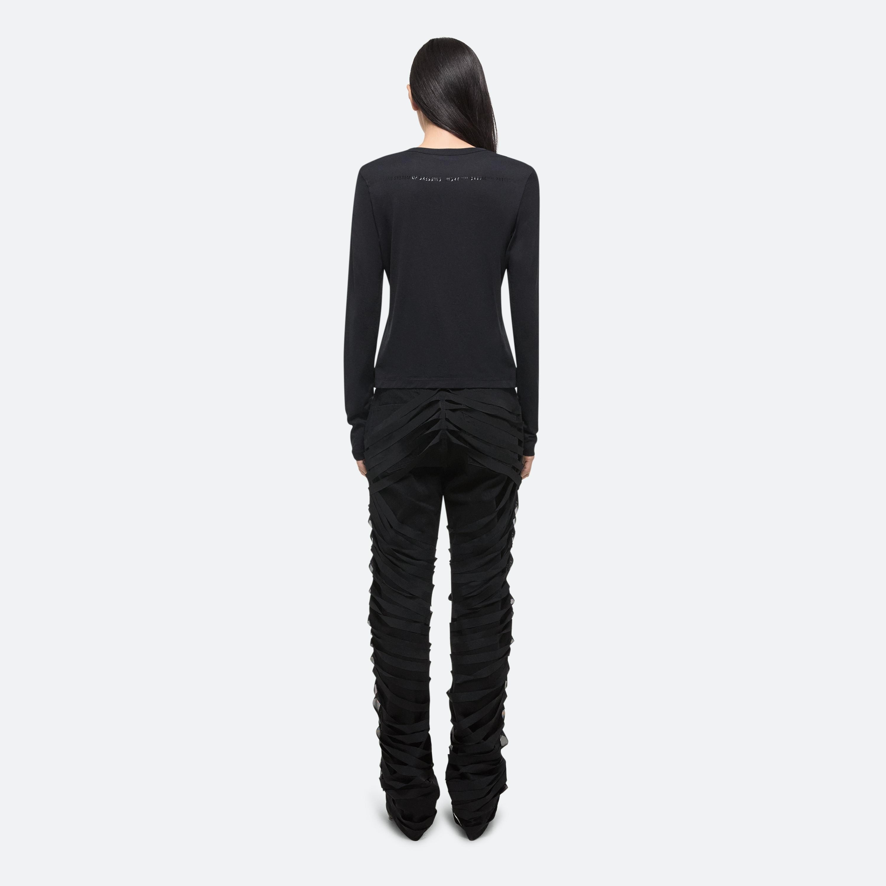 LONG-SLEEVED SLIM LOGO TEE - 5