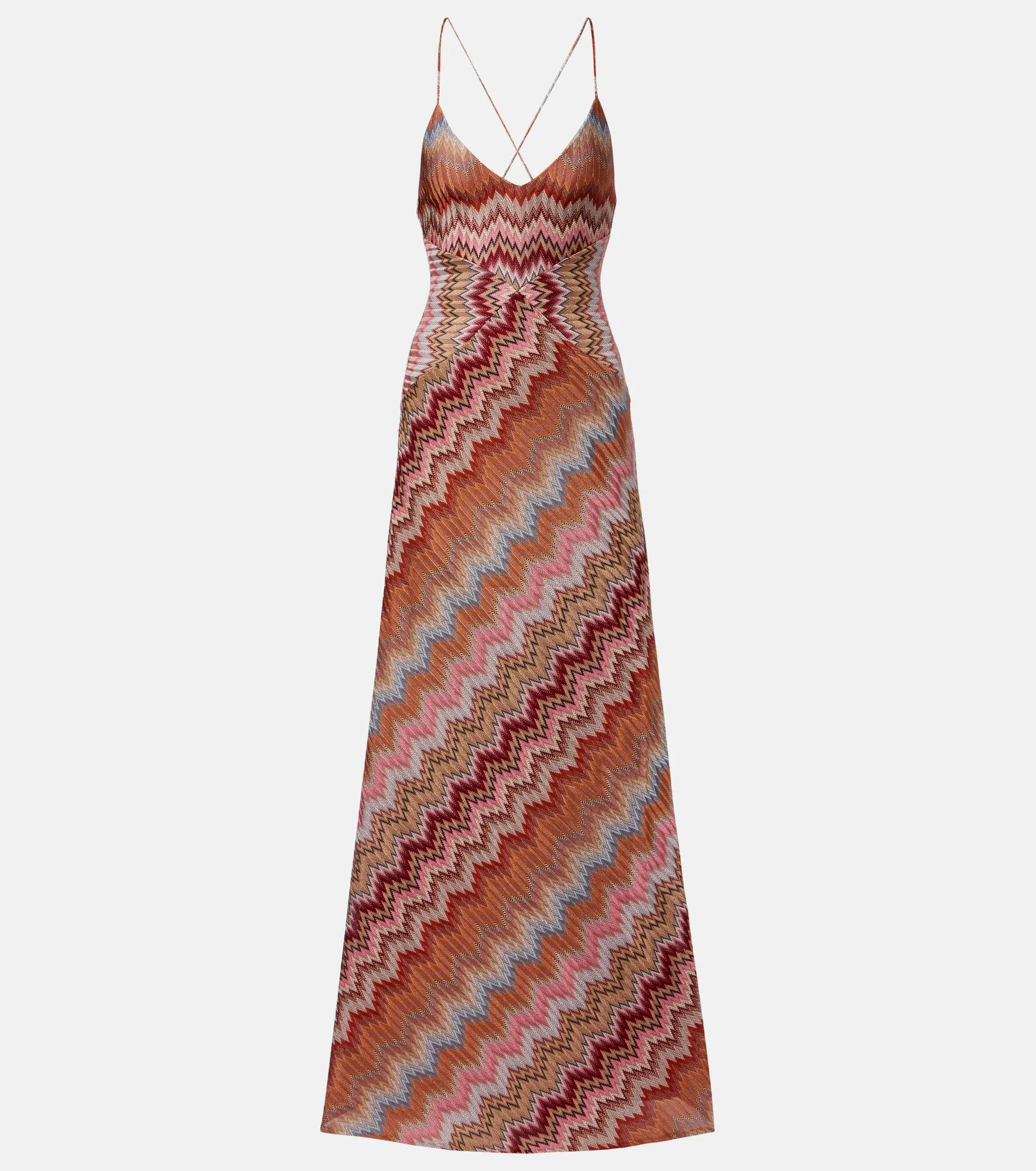 Zigzag maxi dress - 1