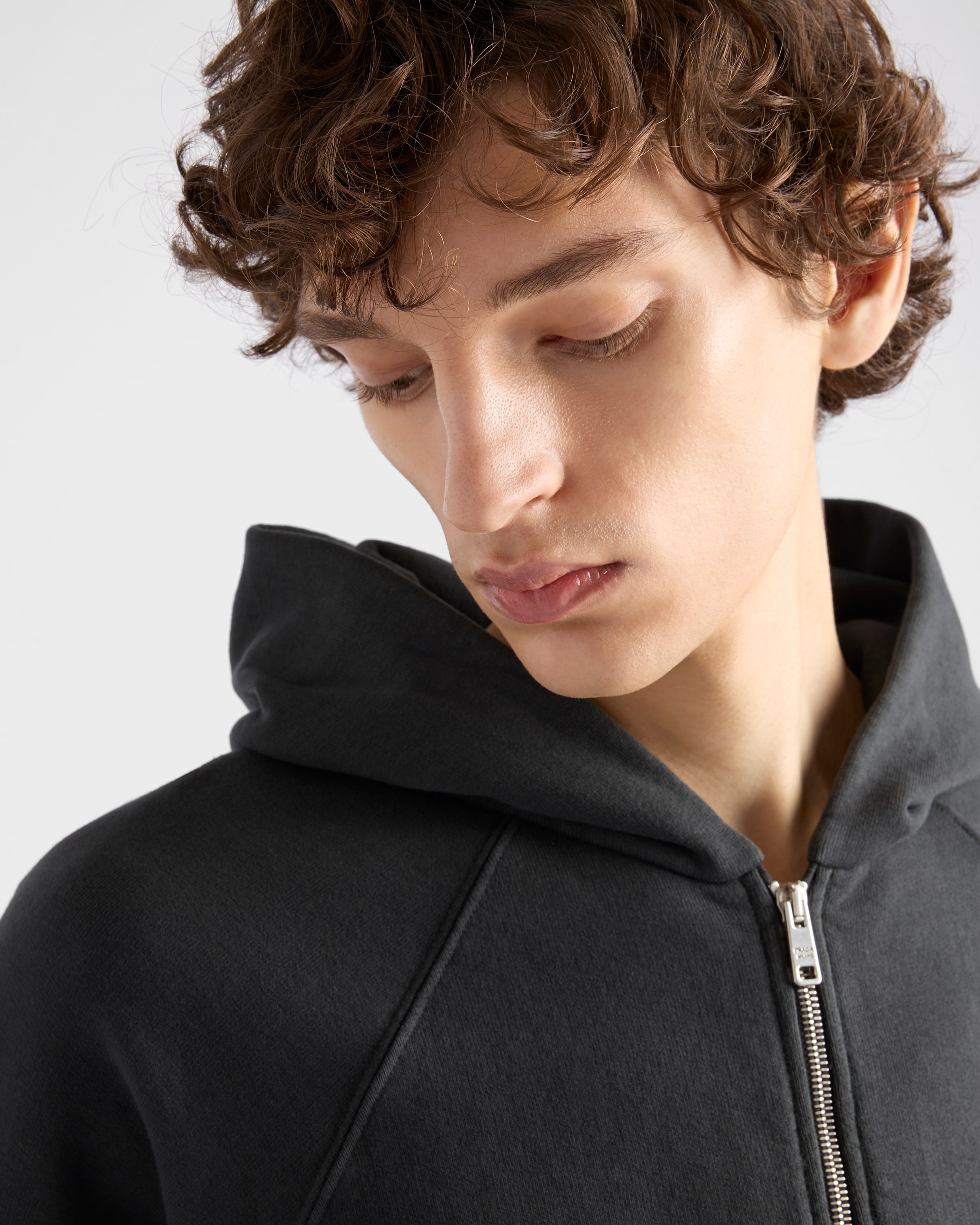 Cotton fleece hoodie - 3