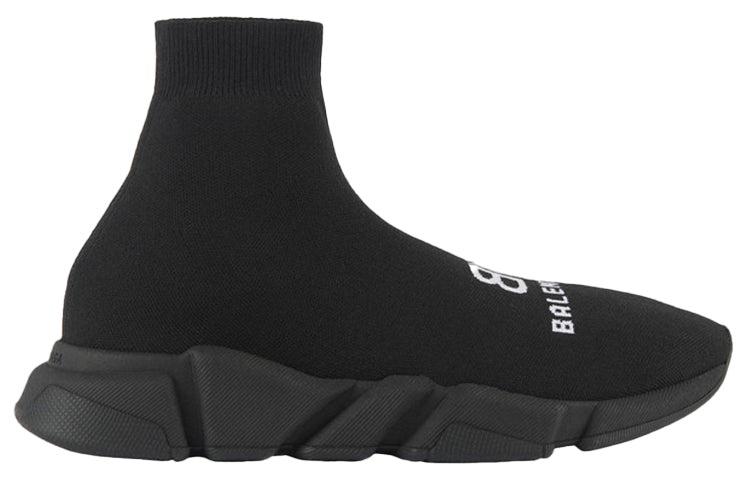 Balenciaga Recycled Speed Sneaker 'Knittted Black' 617238W2A511000 - 2