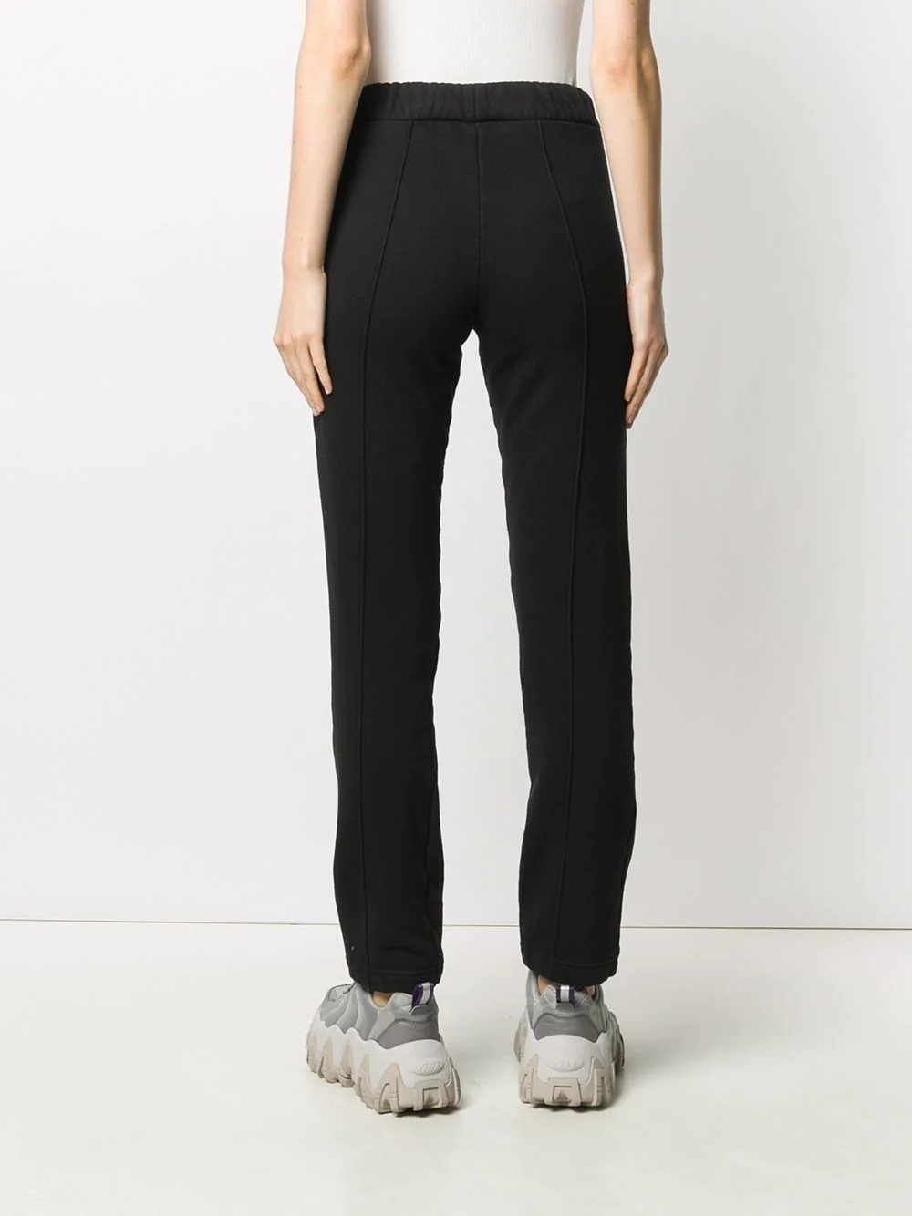 drawstring-waist track pants - 4