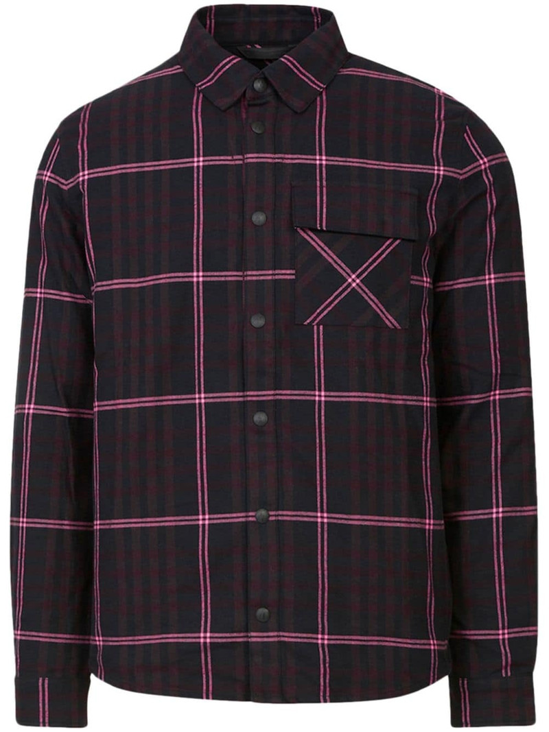 Loge Peak plaid cotton shirt 1