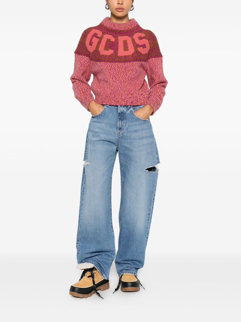 GCDS logo knitwear outlook