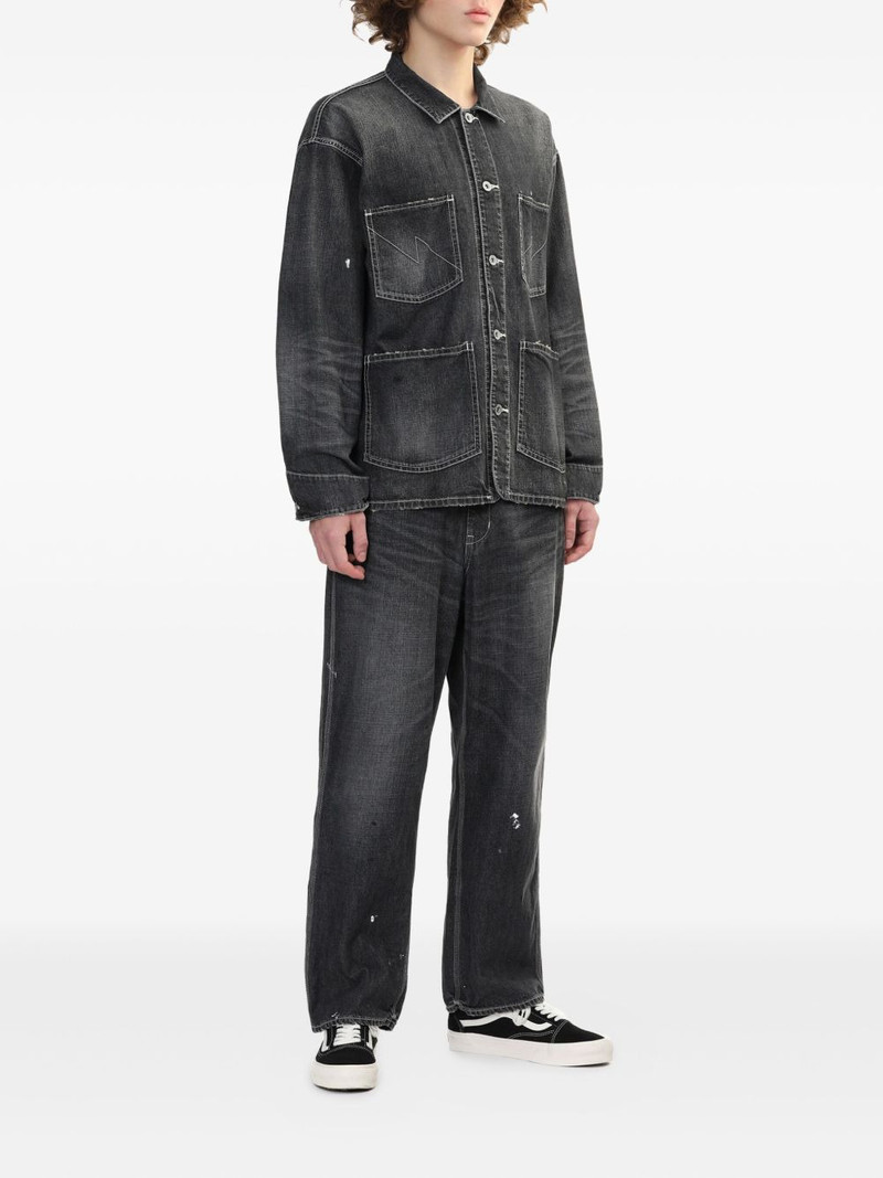 NEIGHBORHOOD multi-pocket denim jacket outlook