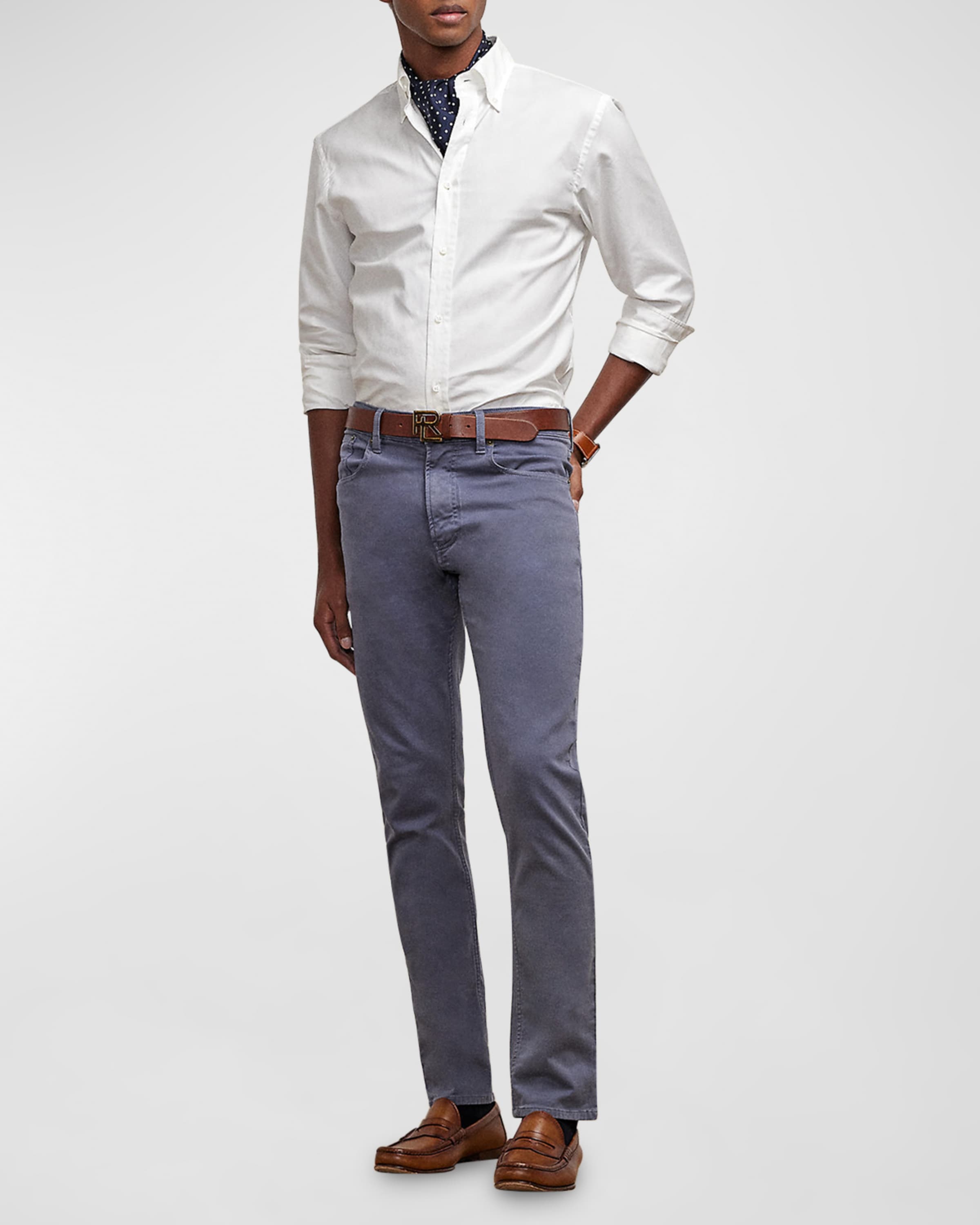 Men's Lightweight Slim 5-Pocket Jeans - 5