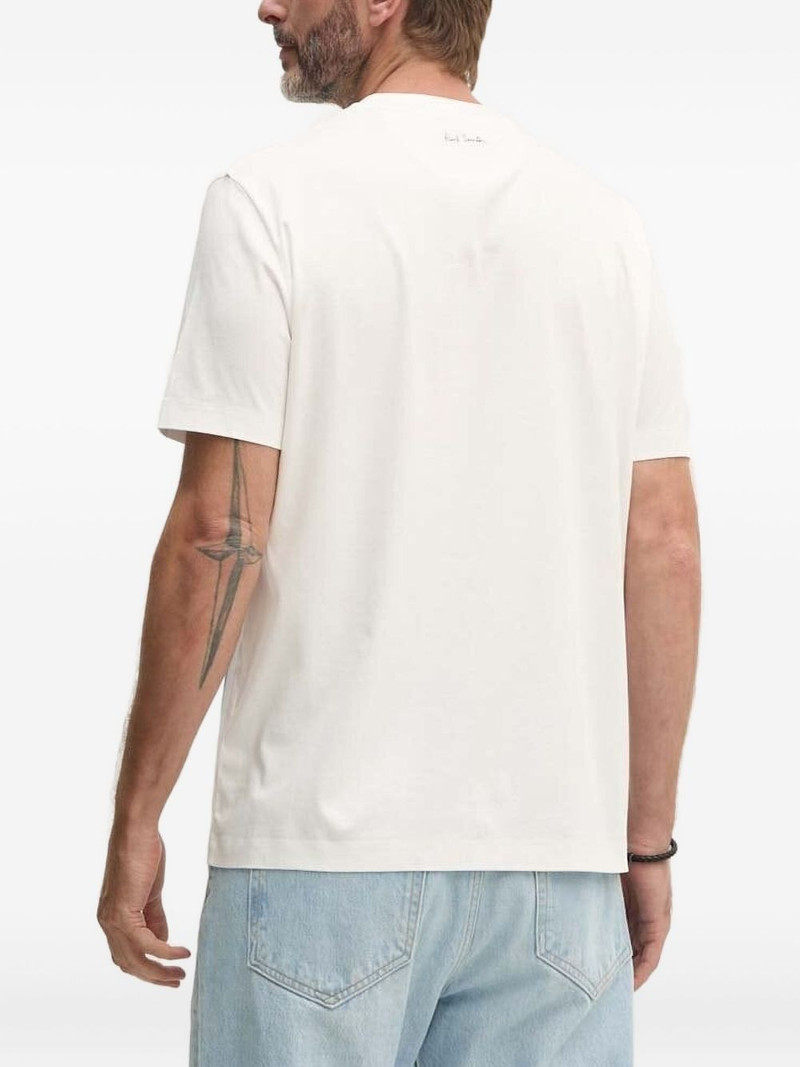 Paul Smith floral-print crew-neck T-shirt outlook