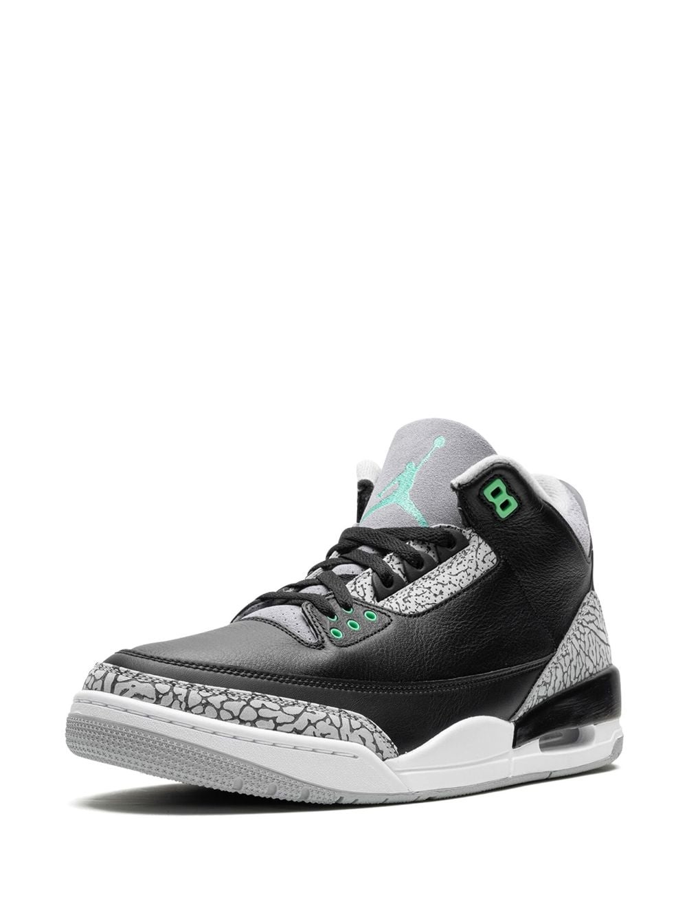 Air Jordan 3 Retro "Green Glow" sneakers - 4