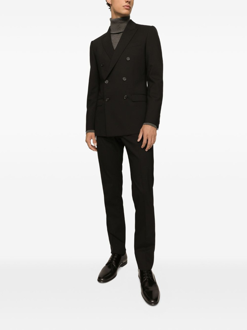 Double-breasted stretch wool Martini-fit suit 3