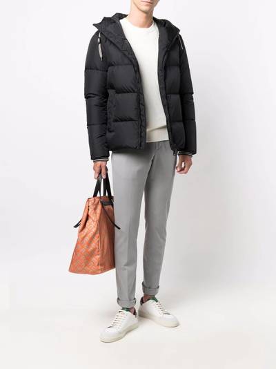 Herno hooded down-padded jacket outlook