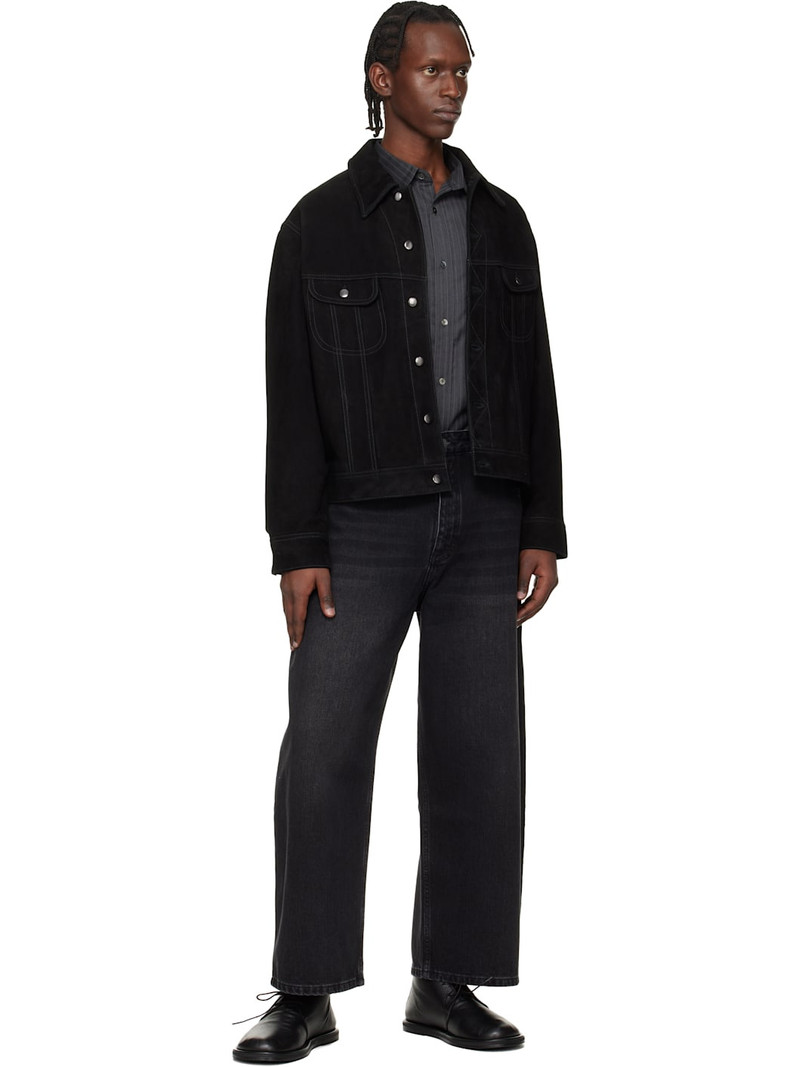 Studio Nicholson Black Paolo Jeans outlook