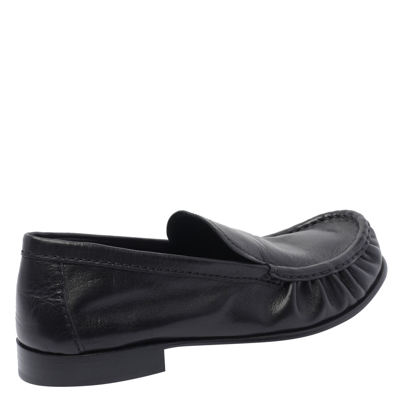 Miu Miu Women Miu Miu Lettering Logo Buffalo Loafers - 3