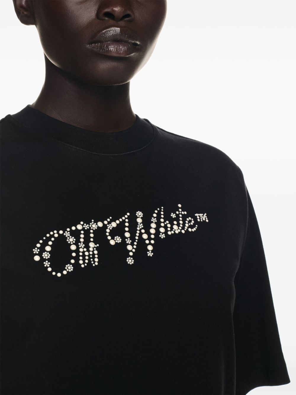 logo-embellished T-shirt - 5