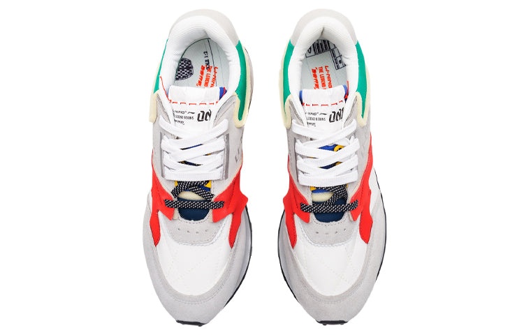(WMNS) Li-Ning 001 'Grey Green Yellow' AGCP382-1 - 5