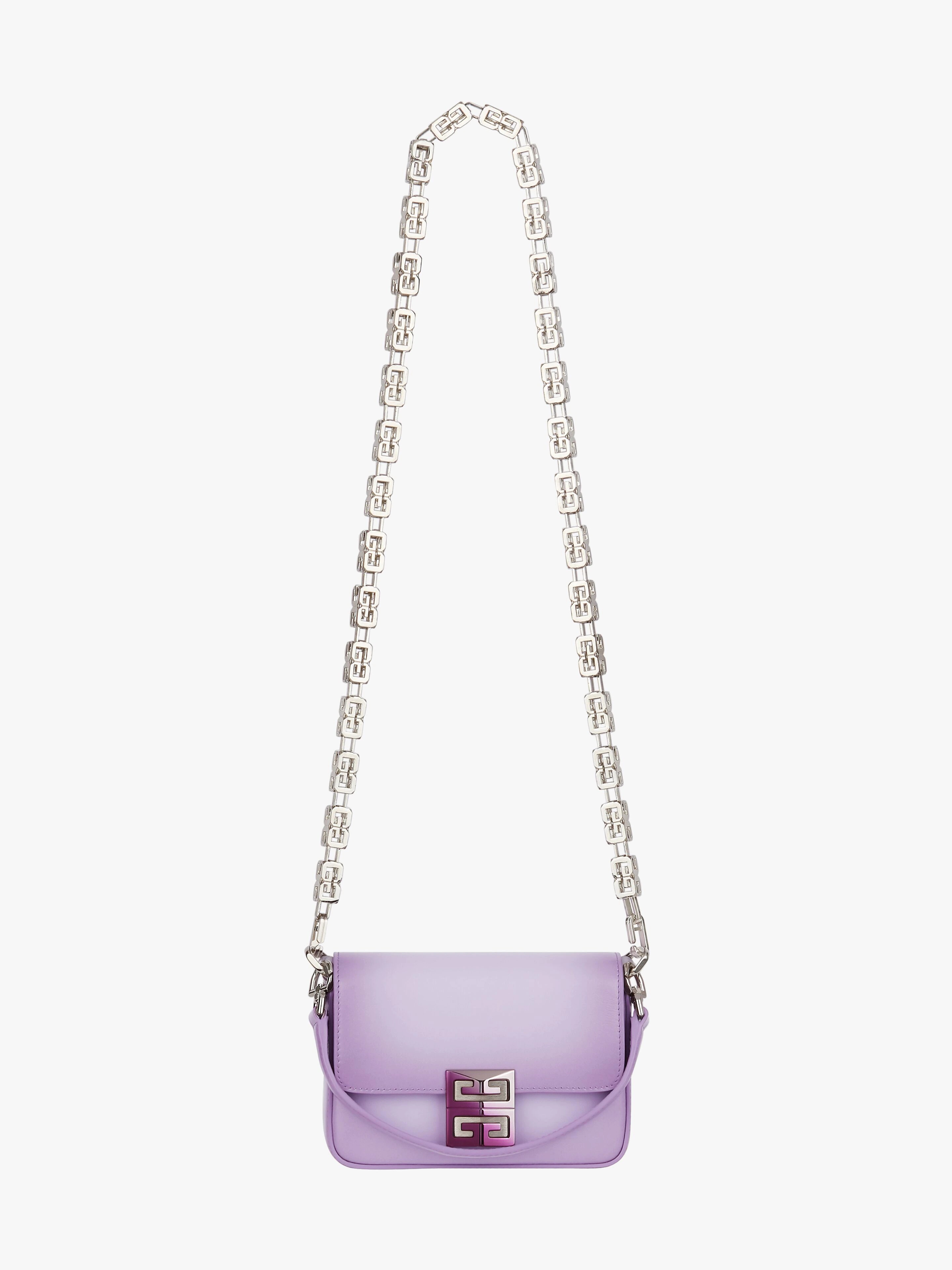 SMALL 4G BAG IN GRADIENT LEATHER WITH CHAIN - 3