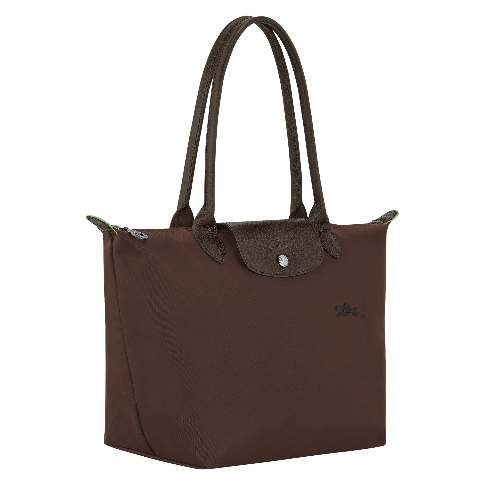 Longchamp Designer Purple Brown Fabric Tote Backpack Shoulder Bag France Longchamp Le Pliage Green M Tote bag Mocha - Recycled canvas  main image 2