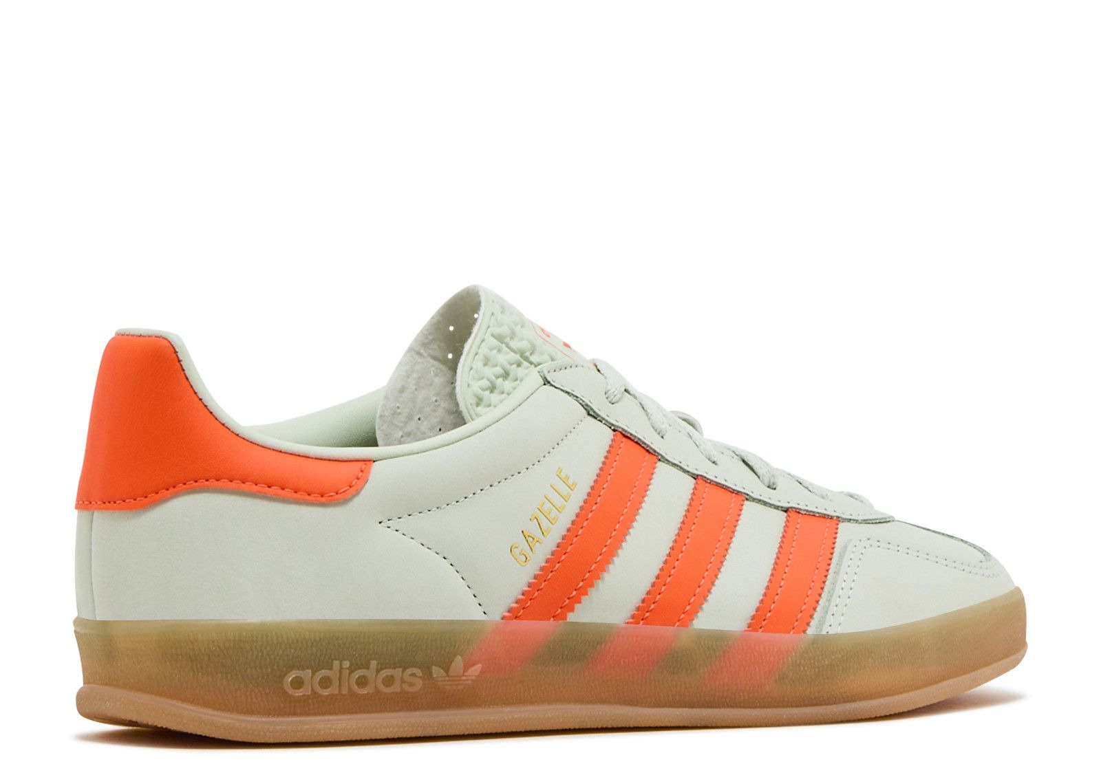 WMNS GAZELLE INDOOR 'LINEN GREEN SOLAR ORANGE' - 3