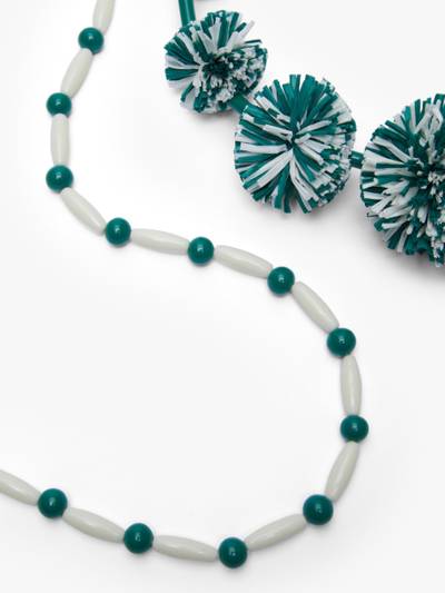 Max Mara Resin and viscose necklace outlook
