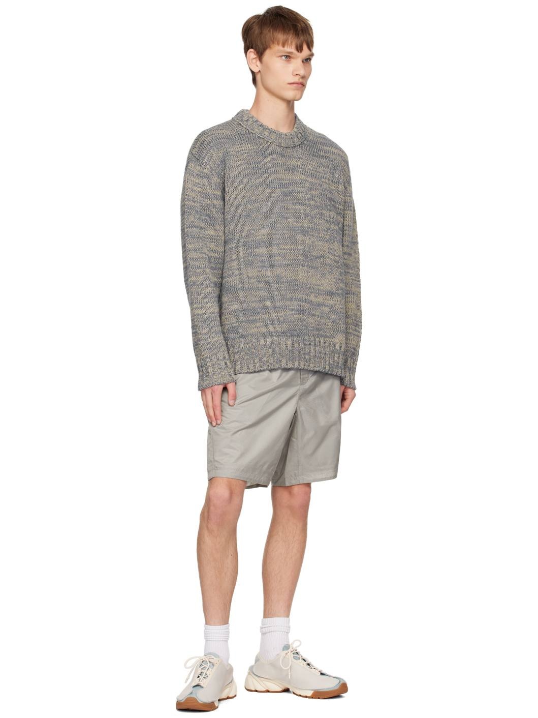Blue & Beige Rasmus Sweater - 4
