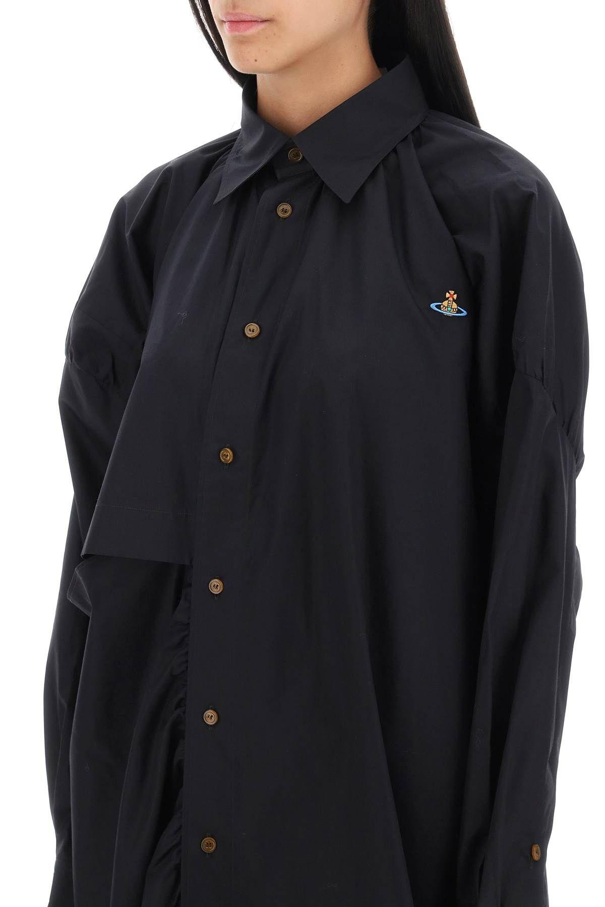 Gibbon asymmetric shirt dress with cut-outs Vivienne Westwood - 5