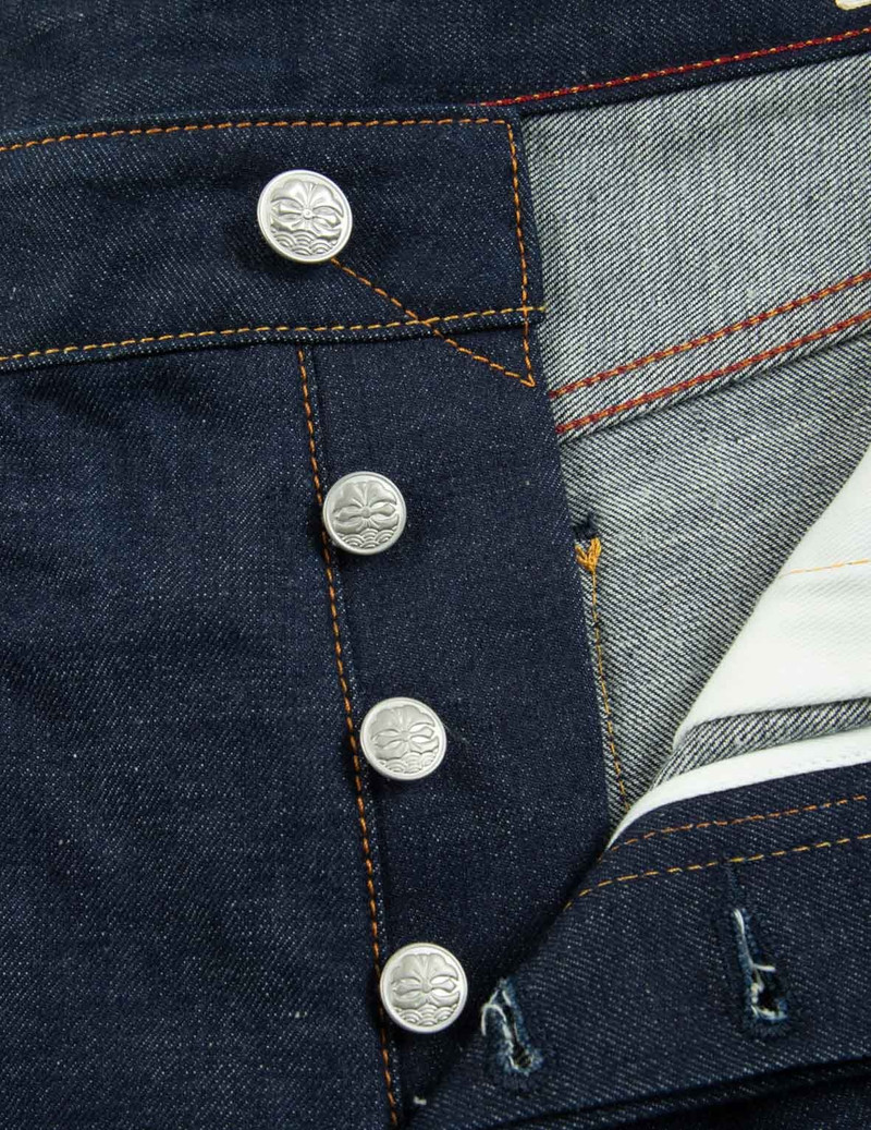 EAGLE AND KAMON-PATTERN POCKET CARROT-FIT JEANS #2017 11