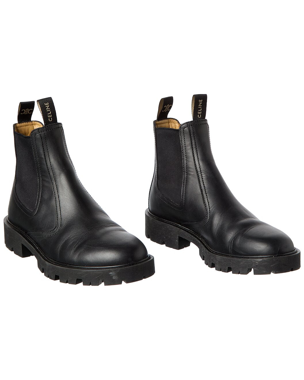 CELINE Margaret Leather Boot (Authentic Pre-Loved) - 1