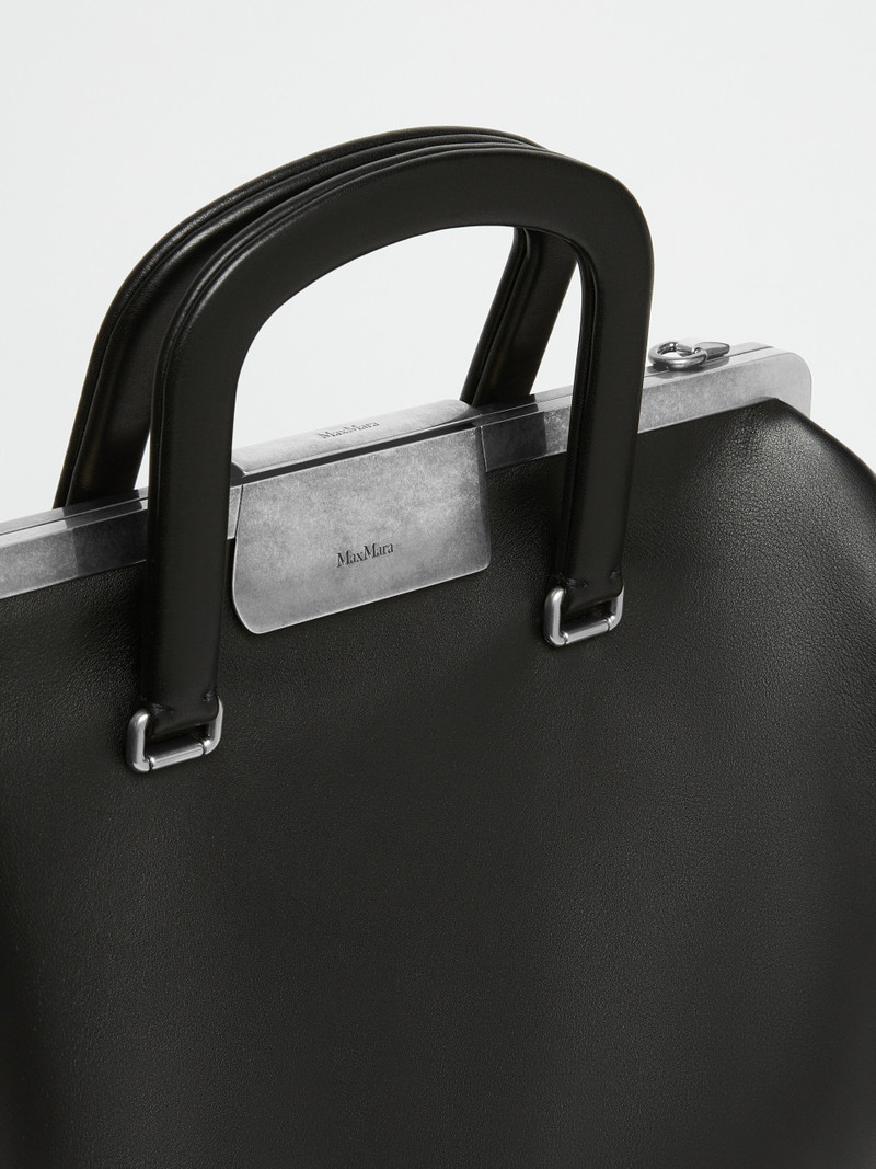 MAXMARACLASPXL Leather vertical handbag, large 4