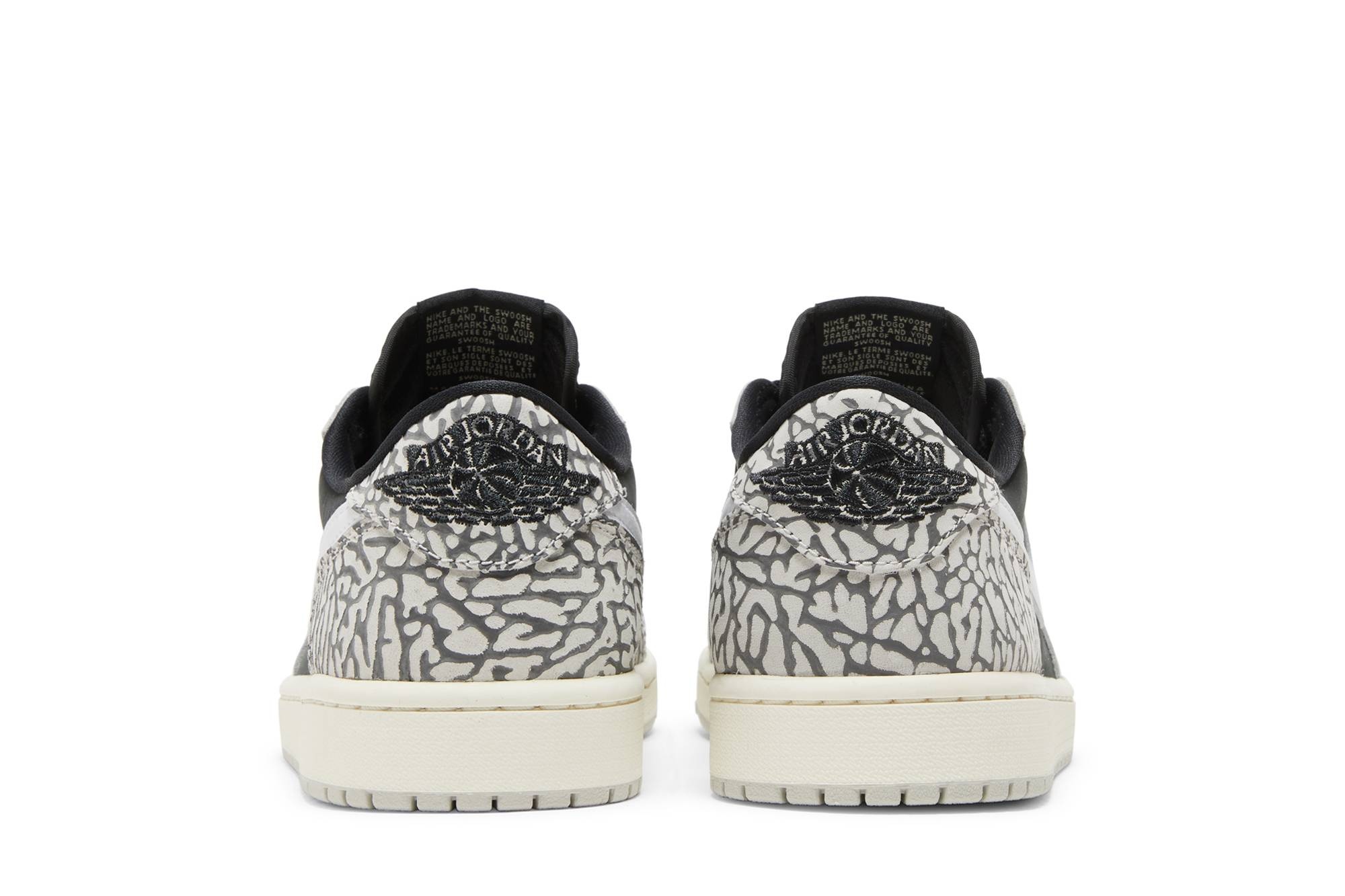 Air Jordan 1 Retro Low OG 'Black Cement' - 6