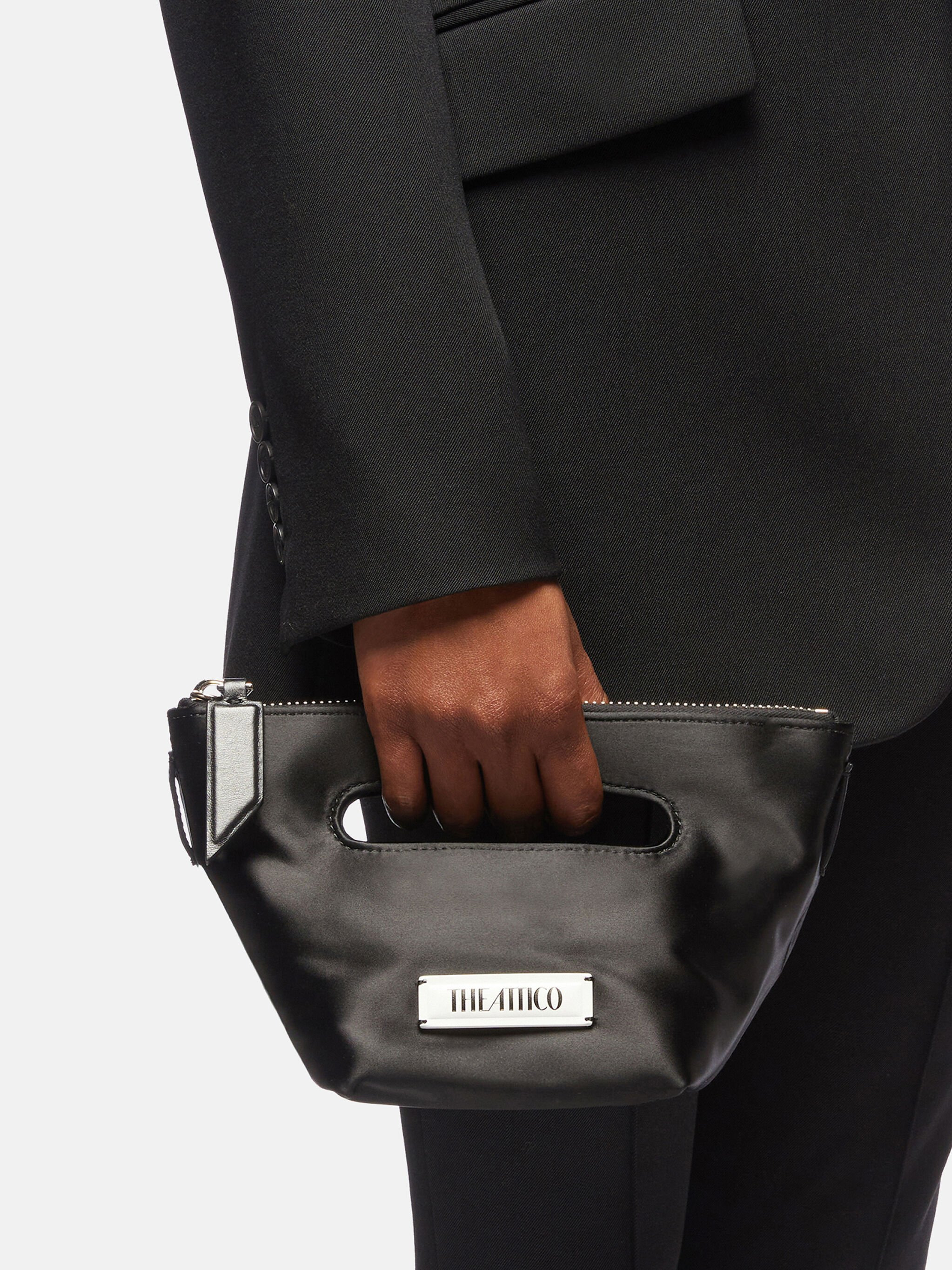 ''VIA DEI GIARDINI 15'' BLACK TOTE BAG - 2