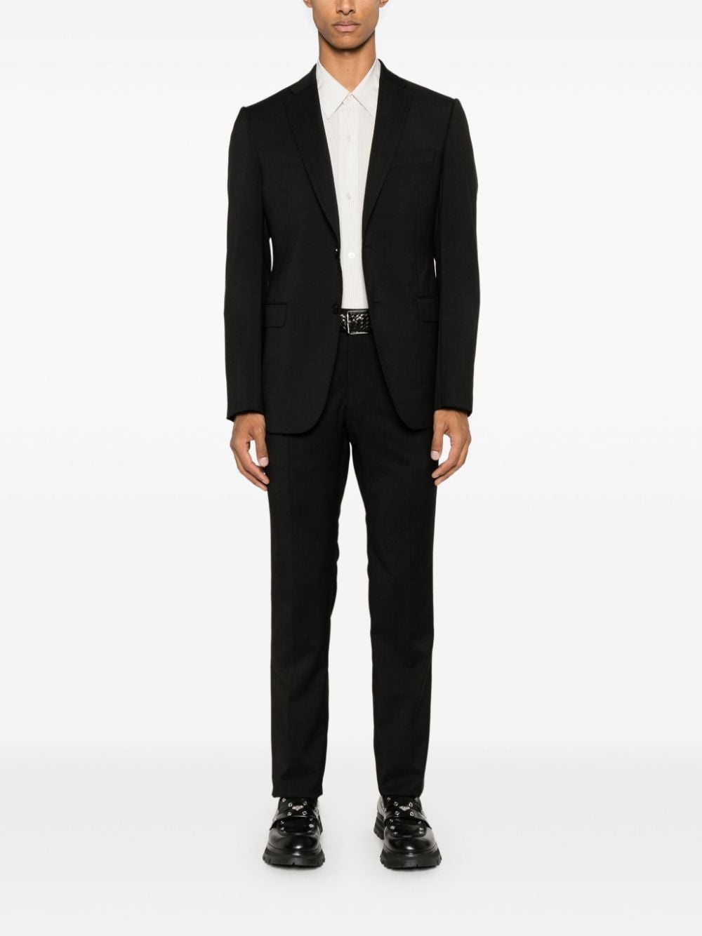 virgin-wool suit - 2