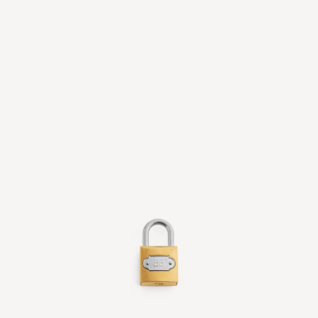 Women's Charm/keychain Bb Padlock in Gold/silver - 1
