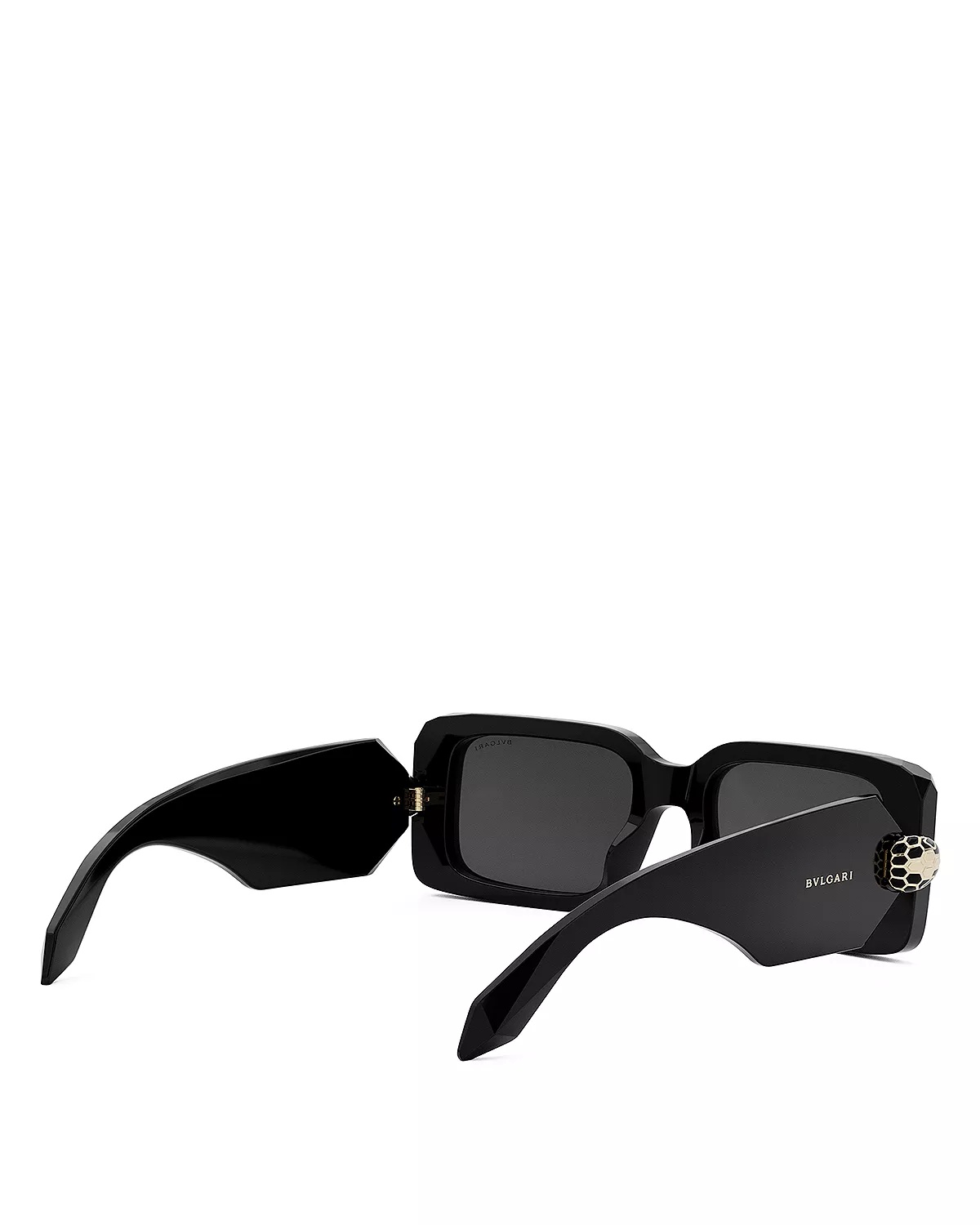 Serpenti Forever Rectangular Sunglasses, 53mm - 2
