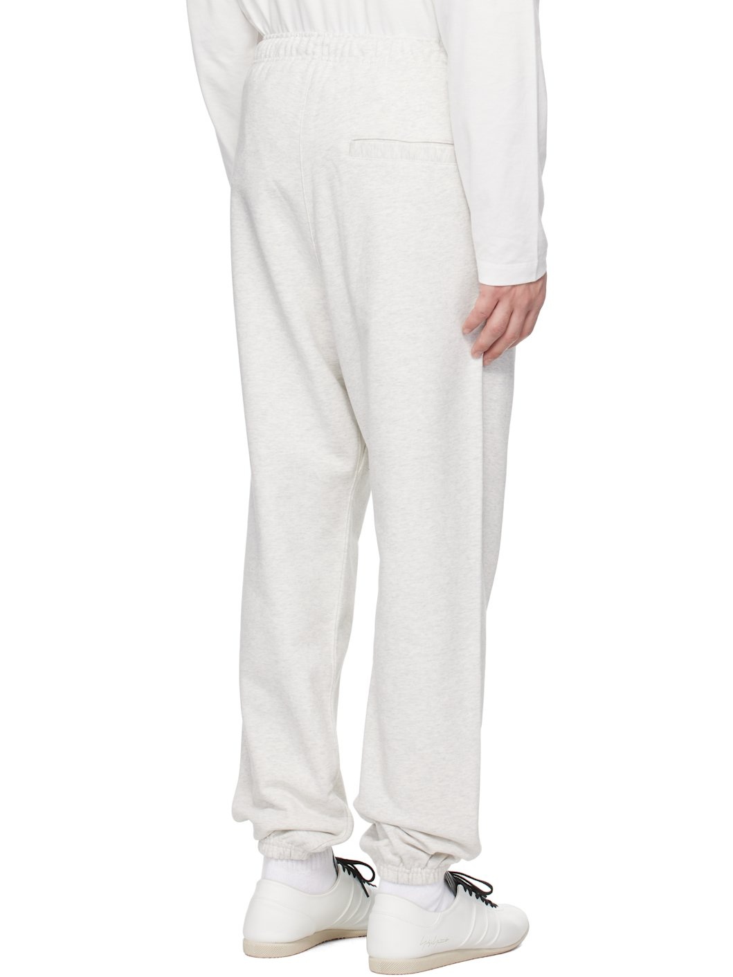 Gray French Terry Sweatpants - 3