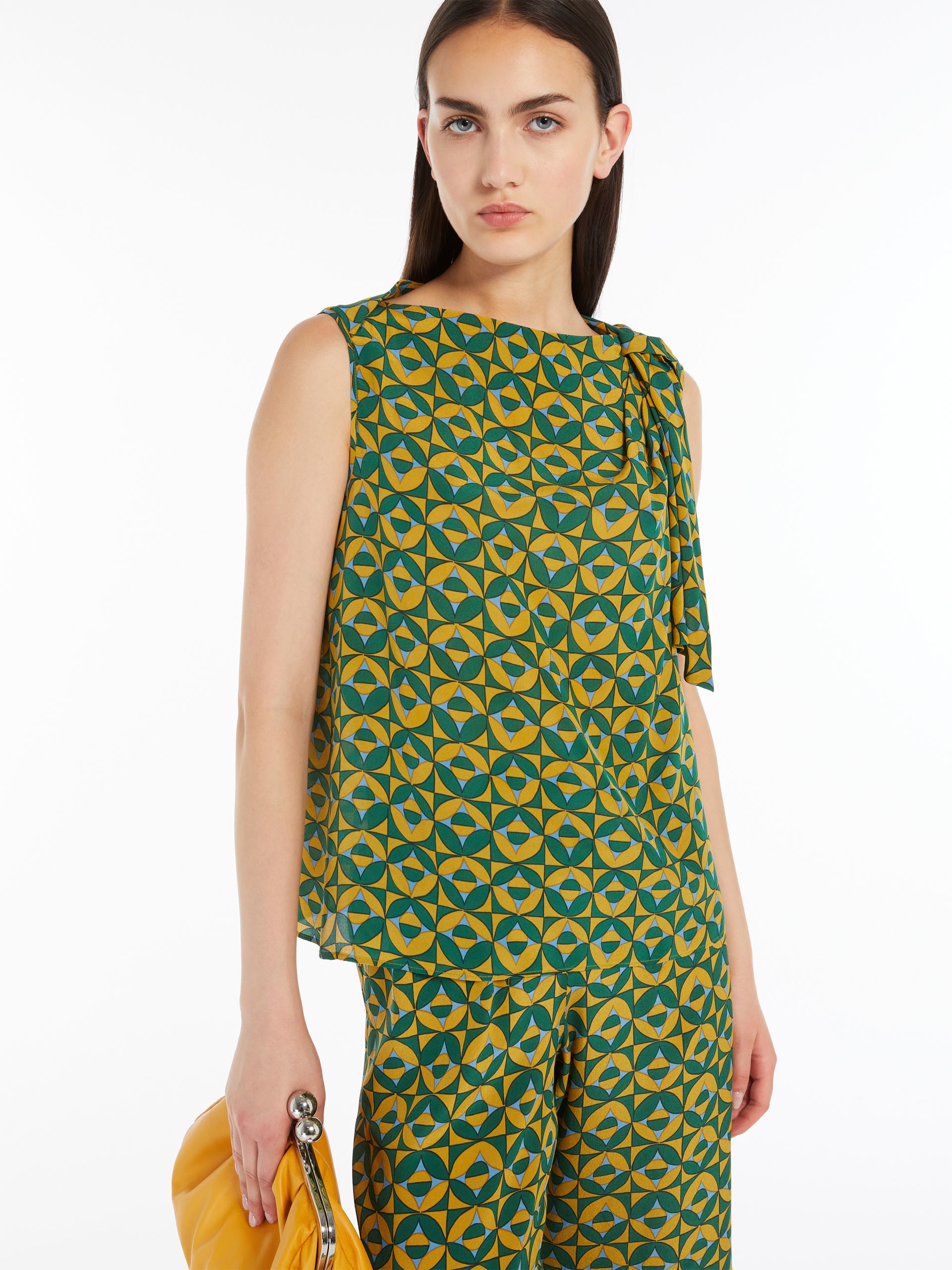LONZA Silk crepe de chine top - 5