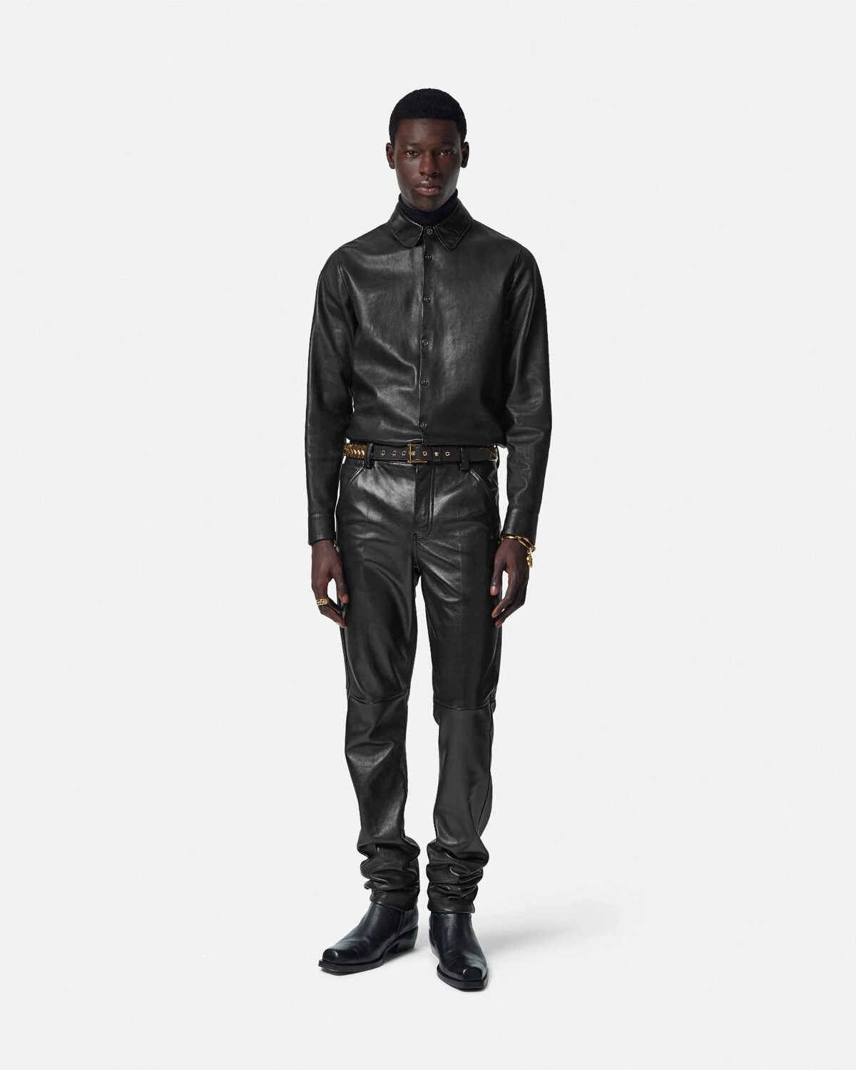Plongé Leather Shirt - 2