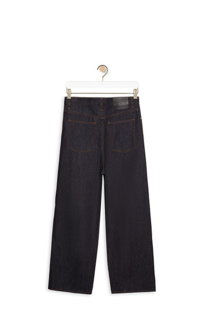 Loewe Wide leg jeans in denim outlook