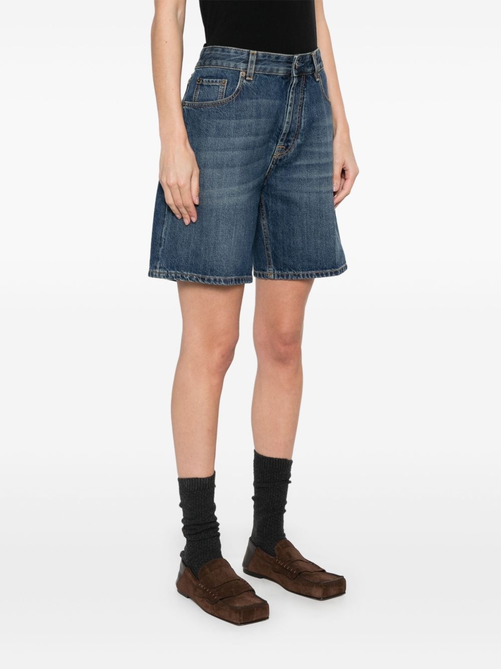 denim shorts - 3