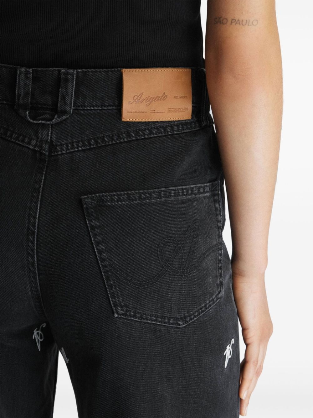 Clara wide-leg jeans - 5