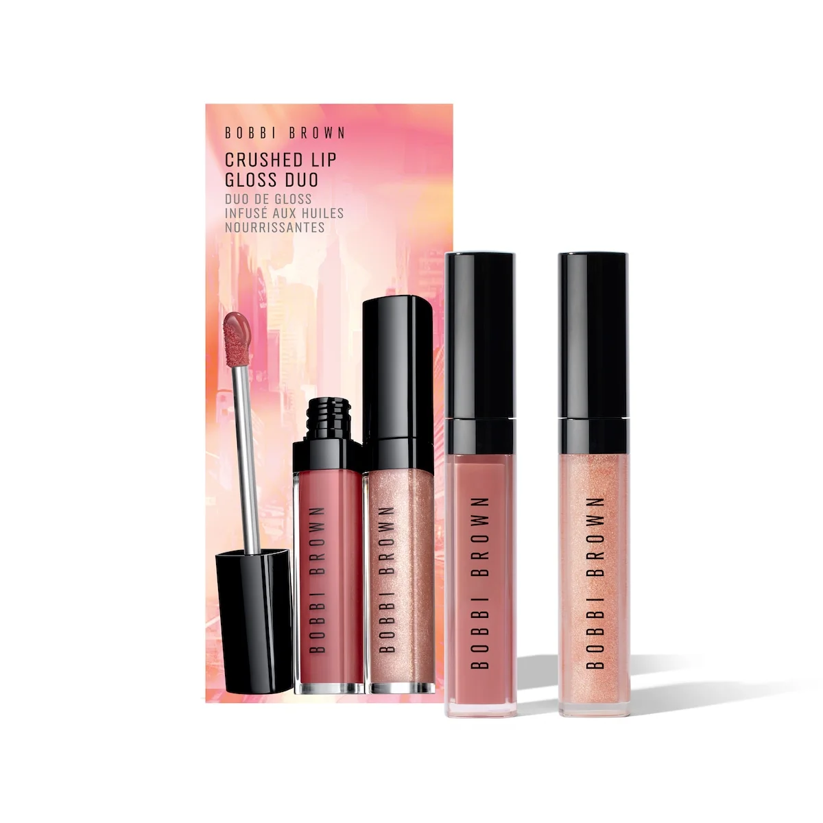 Crushed Oil-Infused Tinted Lip Gloss Duo - 1